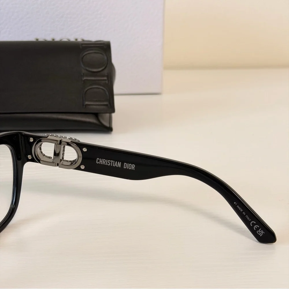 New! Dior Women's Black Eyeglasses, 30MontaigneO S4I 1400, Authentic